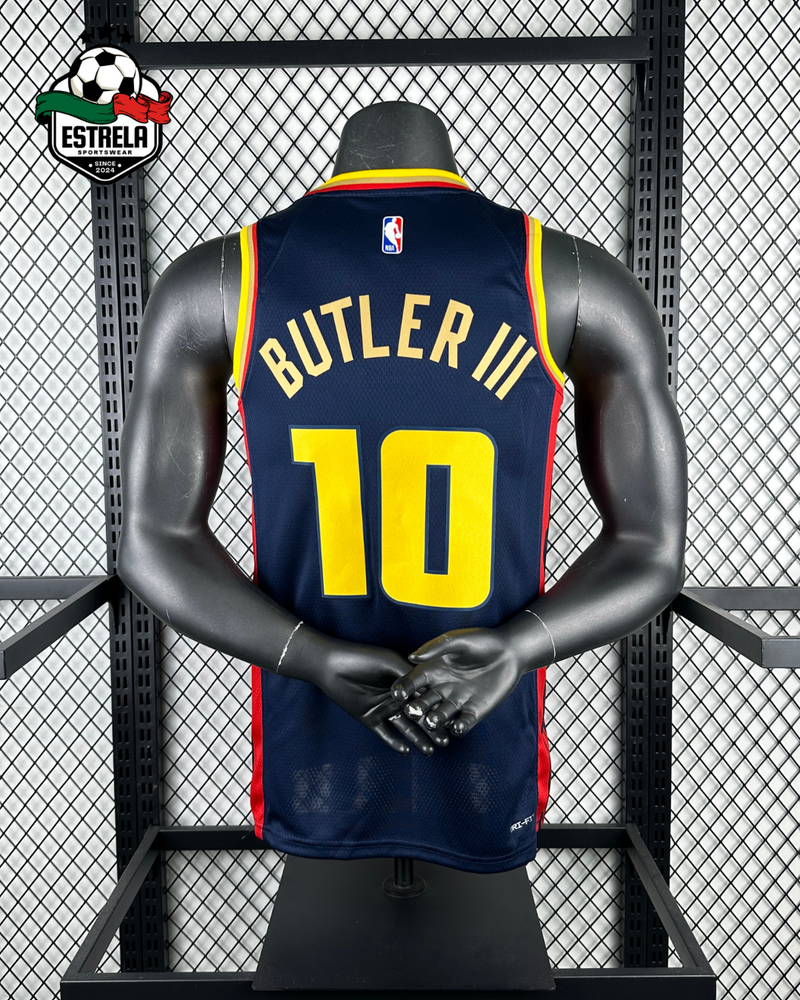 Golden State Warriors - Jimmy Butler III Azul e Vermelha