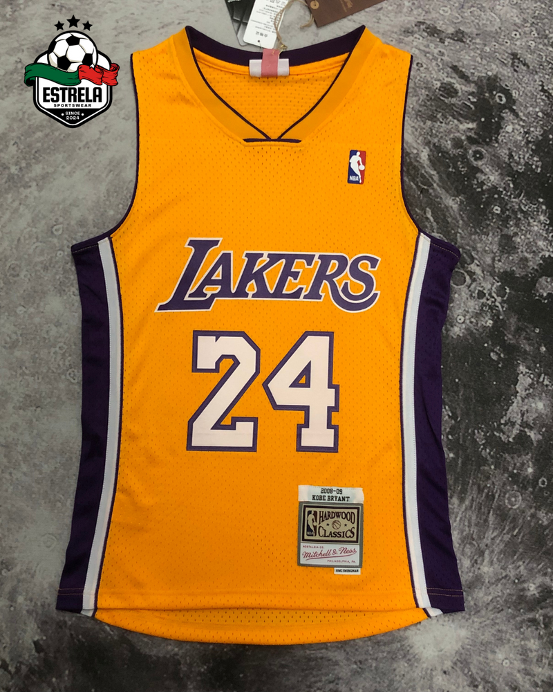Lakers - Kobe Bryant 24 - Amarela
