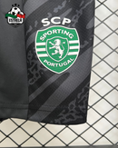 Kit Infantil Sporting Guarda Redes Preta 25/26