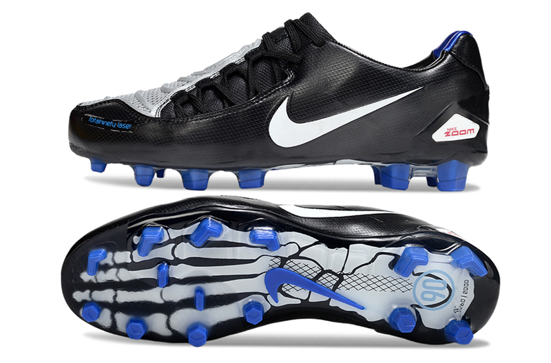 Chuteira Nike Total 90 Laser I Prata