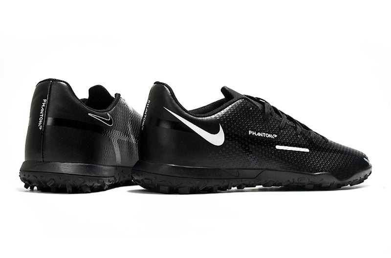 Chuteira Nike Phantom GT2 Club Branca e Laranja