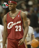 Cavaliers - Lebron James 23 - Vermelha
