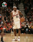Cavaliers - Lebron James 23 - Branca