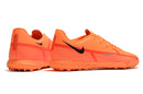 Chuteira Nike Phantom GT2 Club Branca e Laranja