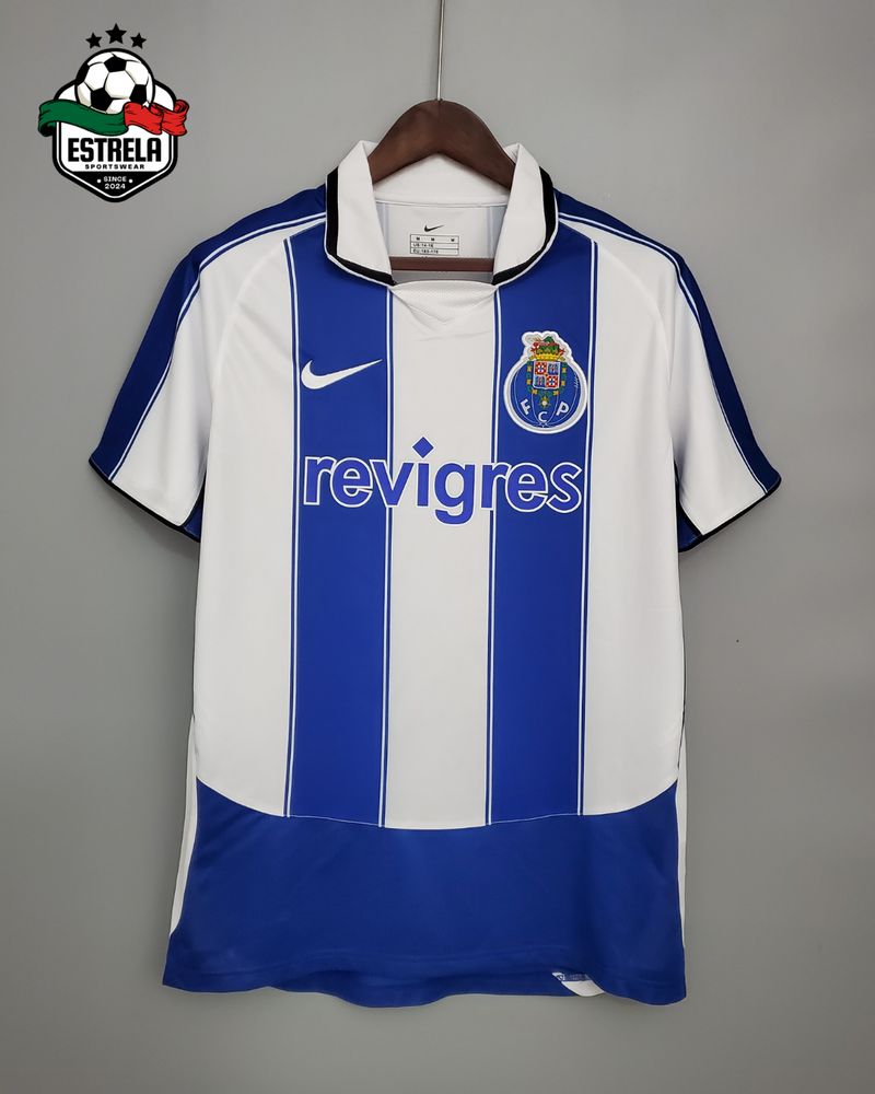 Camisola Retrô Porto Home 2003/04