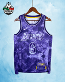 Lakers - Lebron James 6 - Roxa