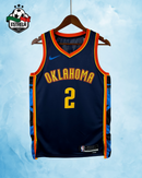 Oklahoma City Thunder - Gilgeous-Alexander - Azul Marinho