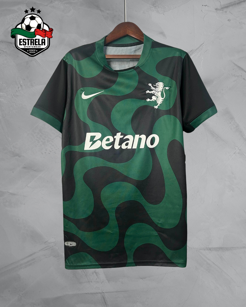 Camisola Sporting Alternativa Preta 25/26