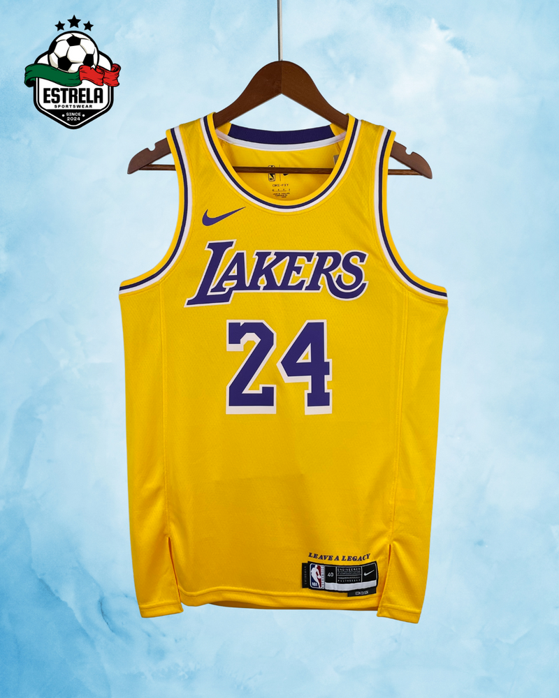 Lakers - Kobe Bryant 24 - Amarela 2