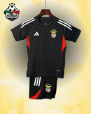 Kit Infantil Benfica Treino Preta 25/26