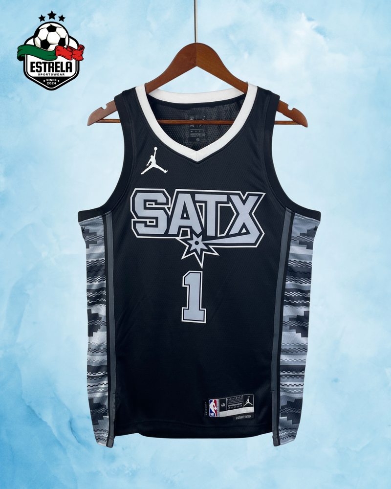 San Antonio Spurs - Wembanyama - Preta 1
