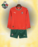Kit Infantil Portugal Home Manga Longa 2025