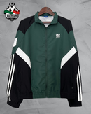 Corta-Vento Adidas Verde e Preto