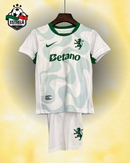 Kit Infantil Sporting Alternativa Branca 25/26