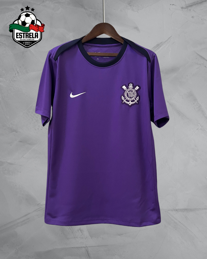 Camisola Corinthians Treino Roxa 2025