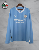 Camisola Manga Longa Manchester City Home 23/24