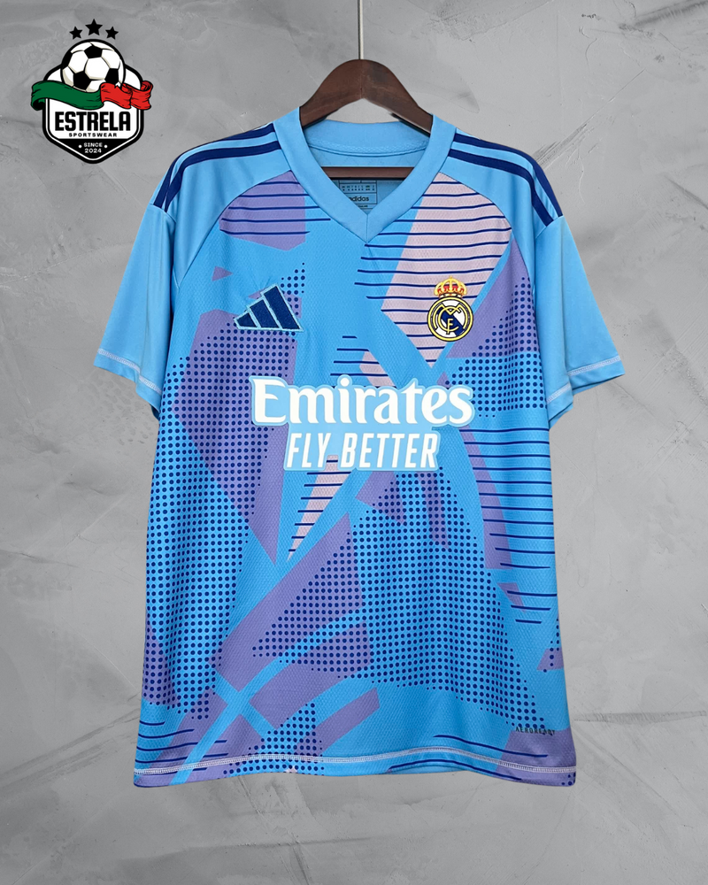 Camisola Real Madrid Guarda Redes Azul 24/25