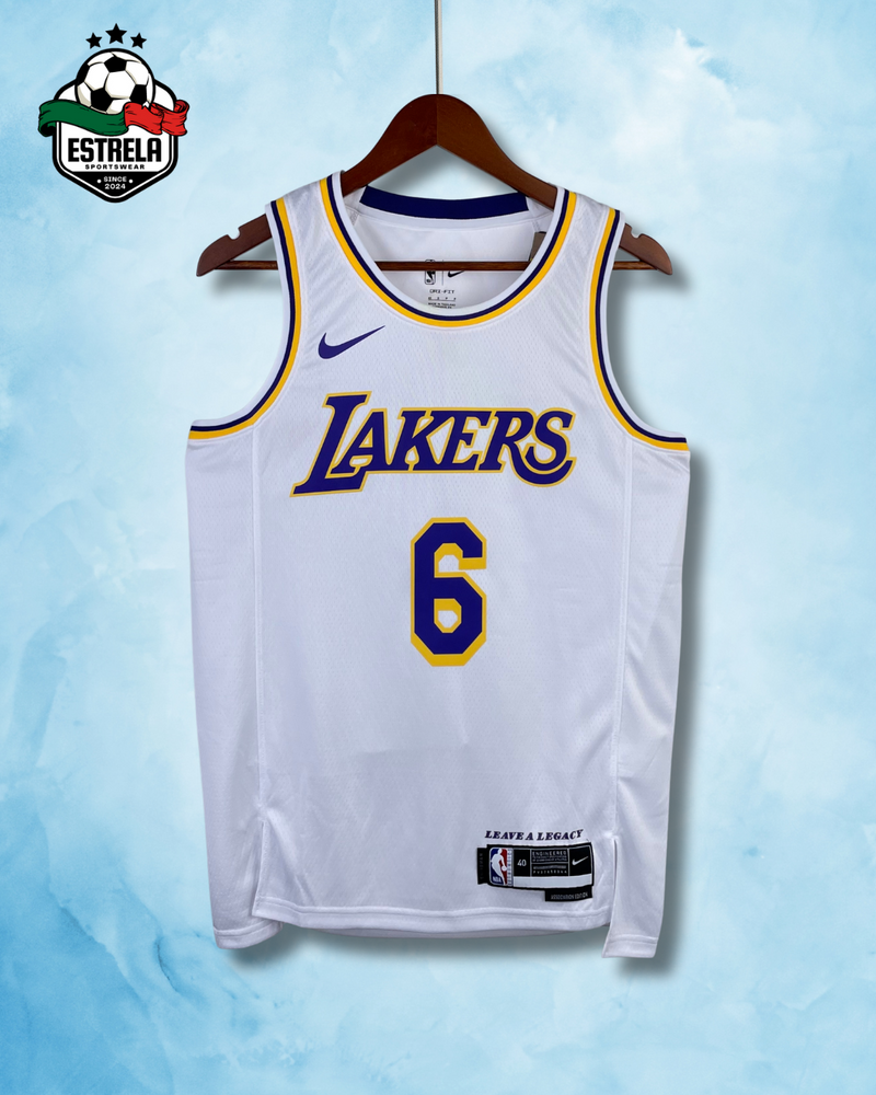 Lakers - Lebron James 6 - Branca