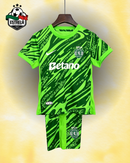 Kit Infantil Sporting Guarda Redes Verde 25/26