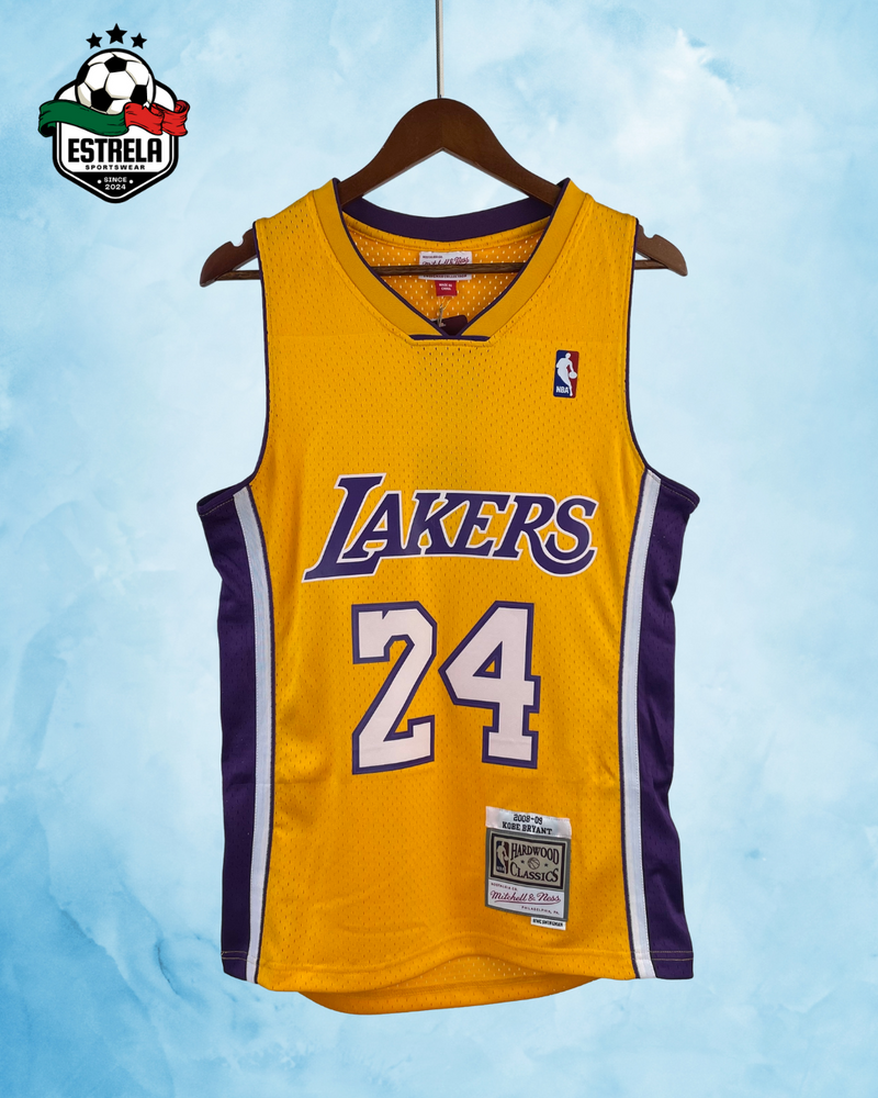 Lakers - Kobe Bryant 24 - Amarela
