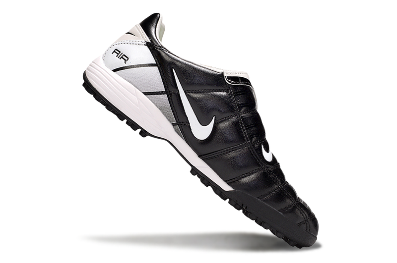 Chuteira Society Nike Air Zoom Total 90 II - Prata e Azul