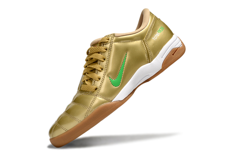 Chuteira Futsal Nike Total 90 III - Dourada