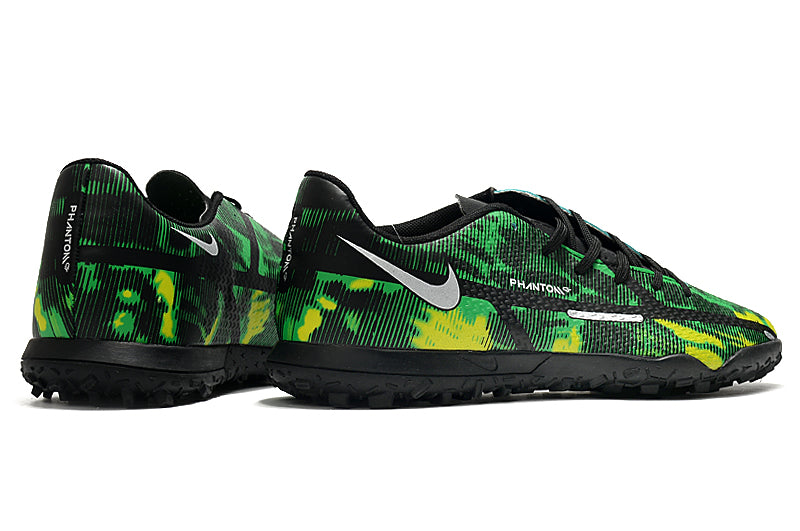 Chuteira Nike Phantom GT2 Club Branca e Laranja