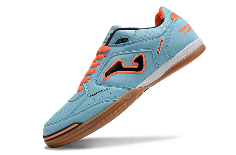 Chuteira Futsal Joma Top Flex Azul