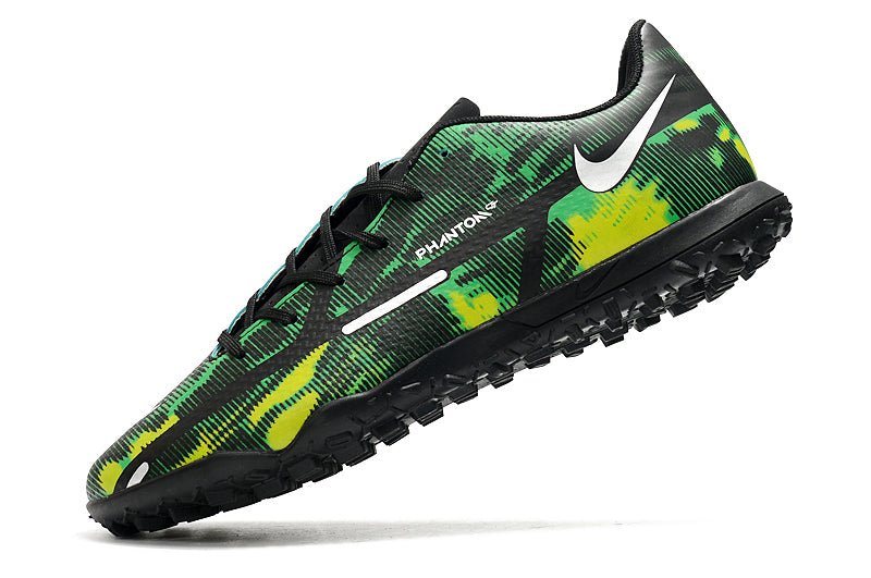 Chuteira Nike Phantom GT2 Club Branca e Laranja
