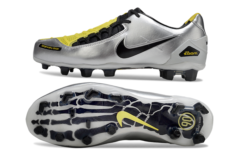 Chuteira Nike Total 90 Laser I Prata