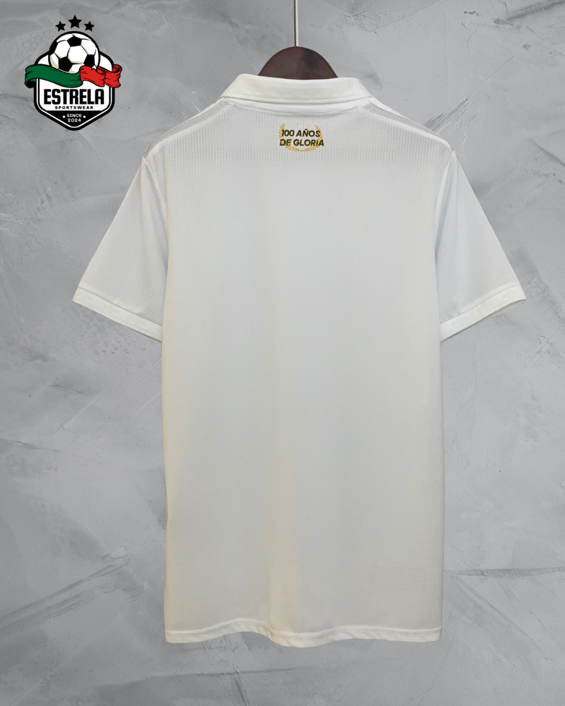 Camisola Colo Colo 100th Polo Branca