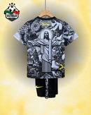 Kit Infantil Brasil Edição Especial Cinza