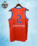 Oklahoma City Thunder - Gilgeous-Alexander - Laranja