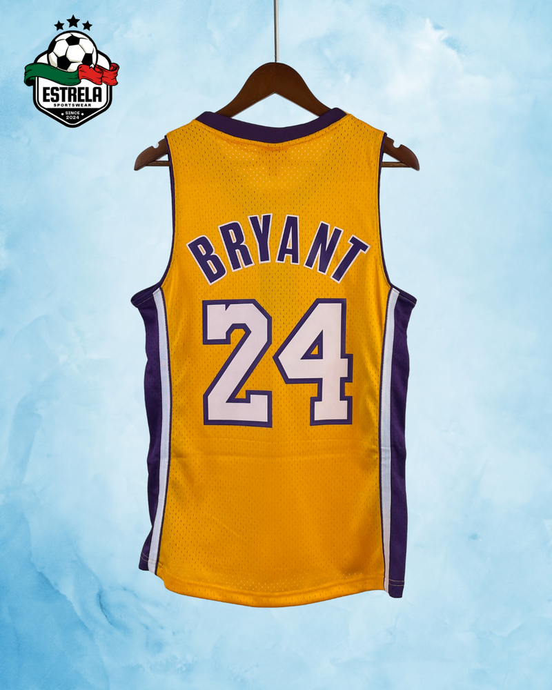 Lakers - Kobe Bryant 24 - Amarela