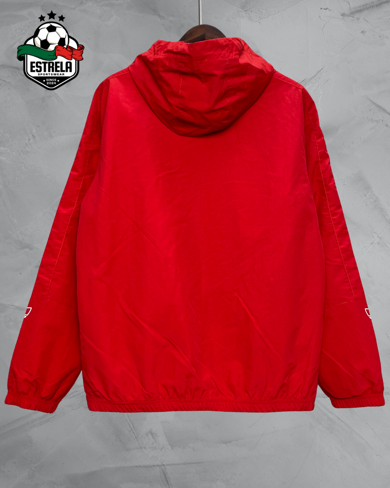 Corta-Vento Adidas Vermelho