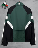 Corta-Vento Adidas Verde e Preto