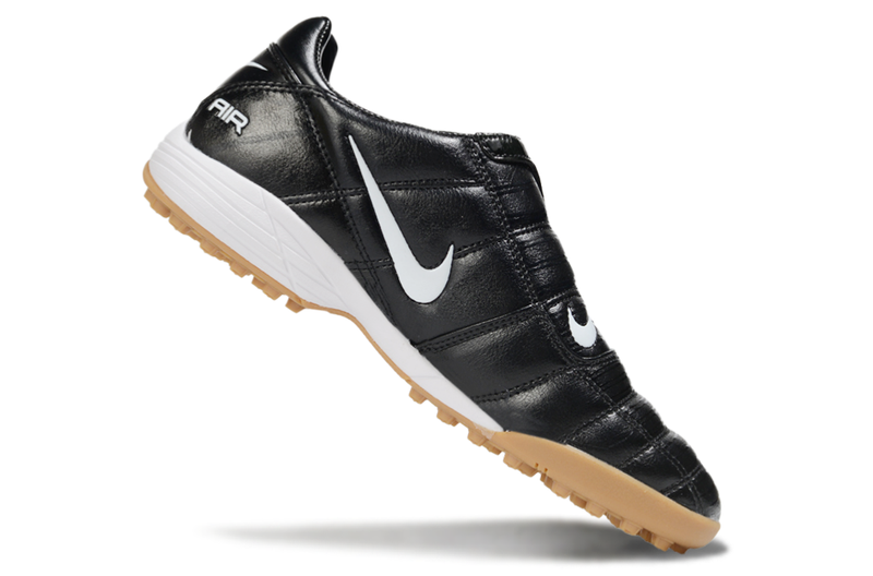 Chuteira Society Nike Air Zoom Total 90 II - Prata e Azul