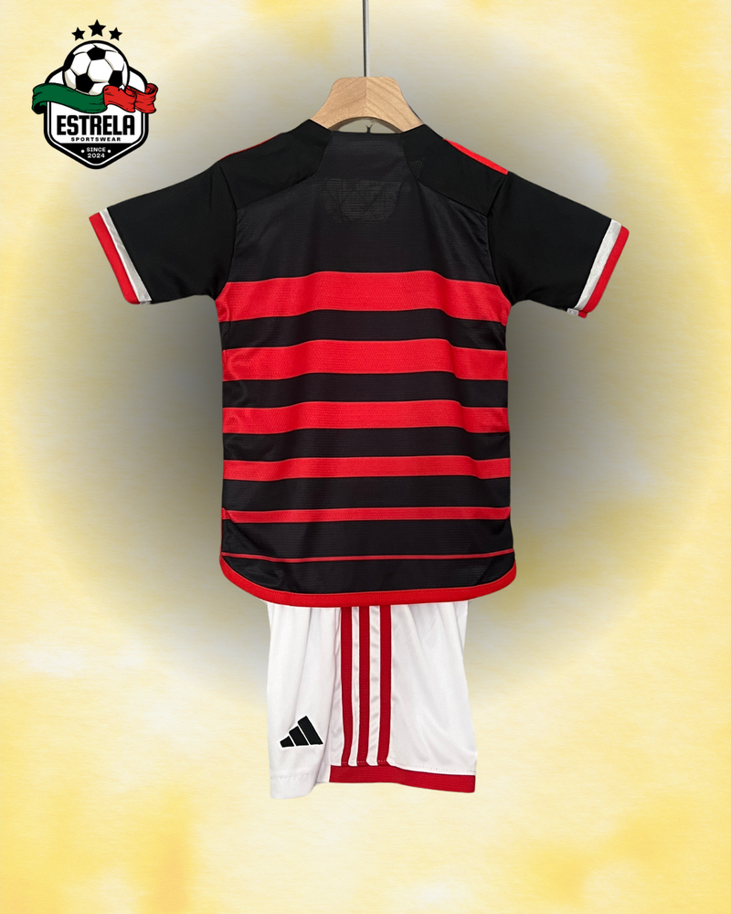 Kit Infantil Flamengo Home 2024
