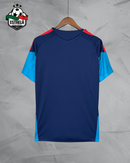 Camisola Espanha Pré Match Azul Escuro 2026