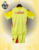 Kit Infantil Benfica Guarda Redes Amarela 25/26