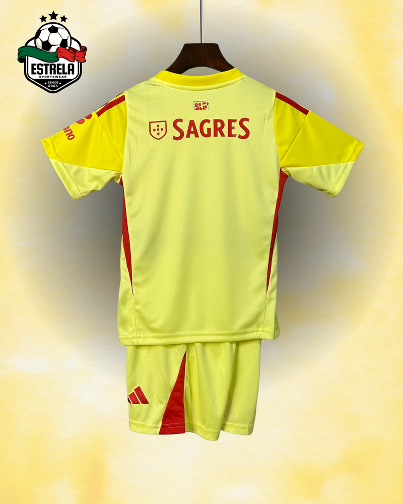 Kit Infantil Benfica Guarda Redes Amarela 25/26