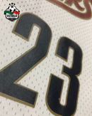 Cavaliers - Lebron James 23 - Branca