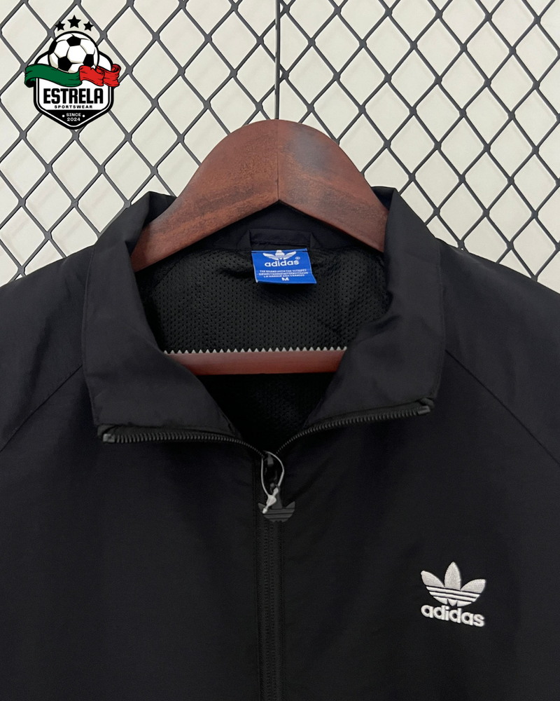 Corta-Vento Adidas Preto