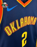 Oklahoma City Thunder - Gilgeous-Alexander - Azul Marinho