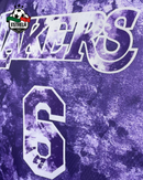 Lakers - Lebron James 6 - Roxa