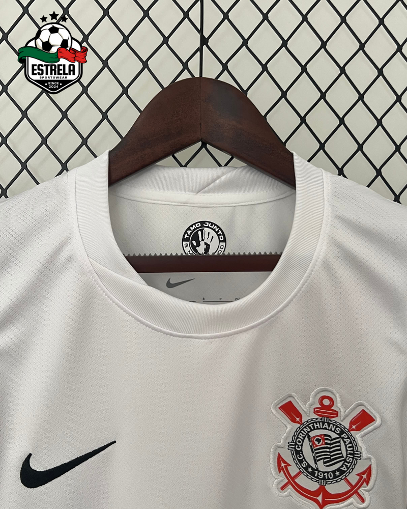 Camisola Feminina Corinthians Home 2024