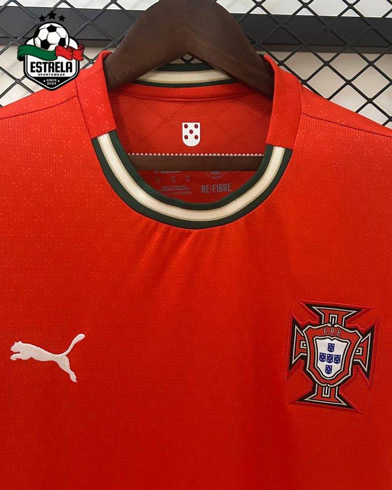 Camisola Manga Longa Portugal Home Puma 2025