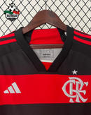 Camisola Manga Longa Flamengo Home 2024