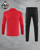 Fato de Treino Adidas Vermelho e Preto