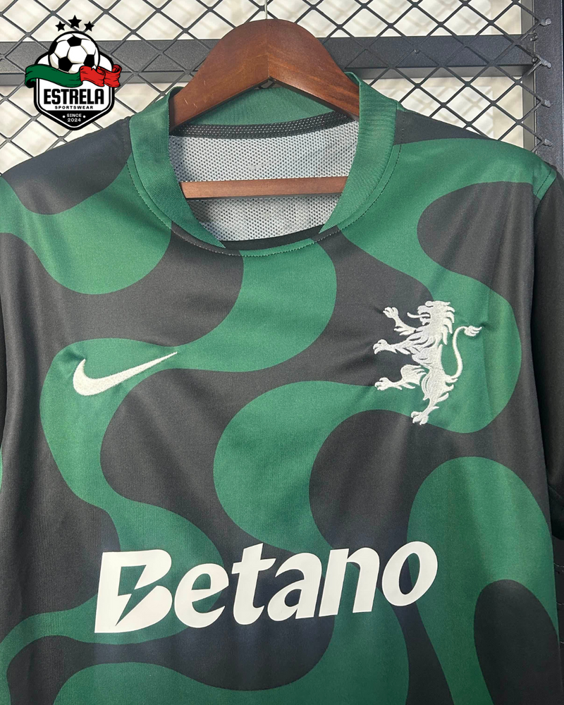 Camisola Sporting Alternativa Preta 25/26